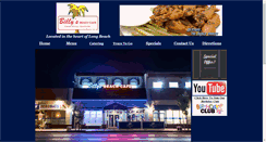 Desktop Screenshot of billysbeachcafe.com